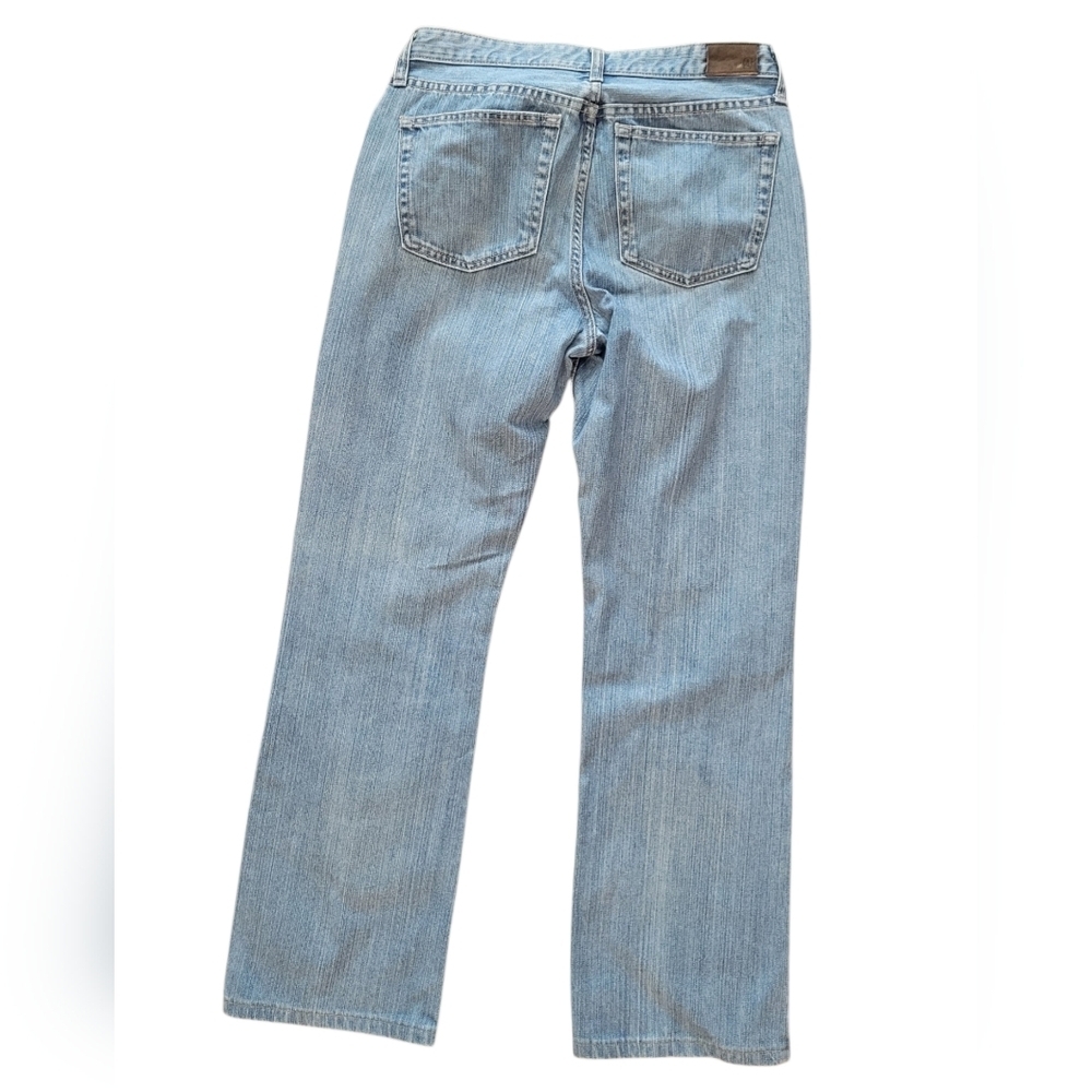 Lands' End Light Wash Blue Men's Jeans - Picture 4 of 5